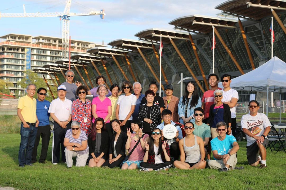 A picture of Andre at a ROX picnic with other ROX volunteers