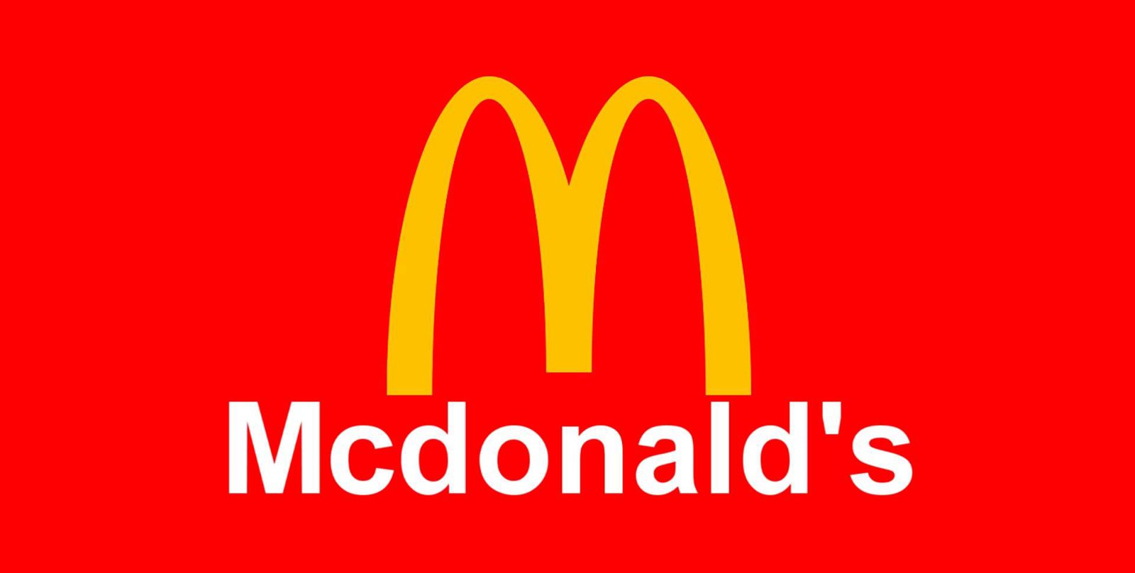 A picture of the McDonalds logo